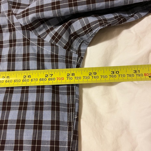 Size 3XL Long Sleeve Men’s Shirt 100% Cotton. Non-Iron Slim Fit Casual Buisness - Picture 5 of 9